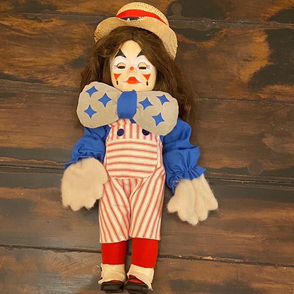 Vintage Effanbee 1979 Faith Wick Clown
